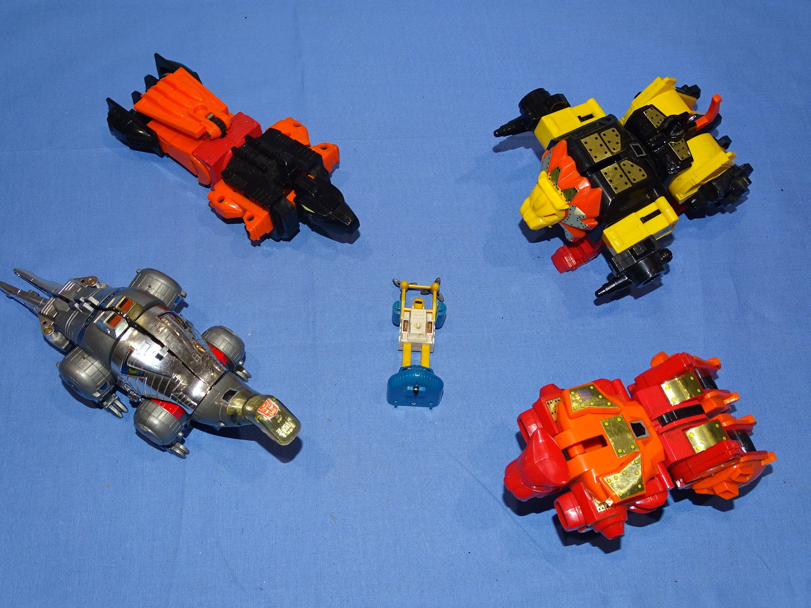 Nice Lot of Vintage "Metal" Takada Transformers Toy Figurines (1 of 14)