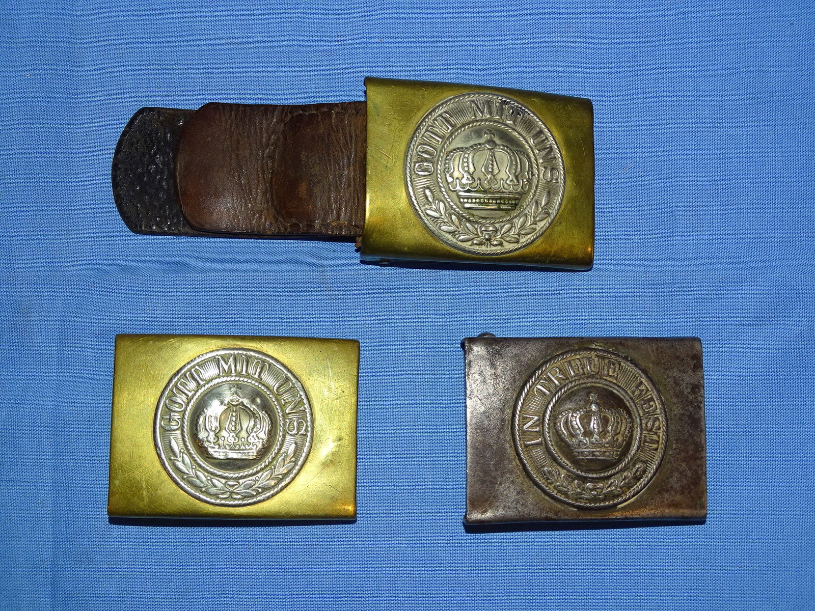 WWI German Belt Buckle Lot (1 of 8)