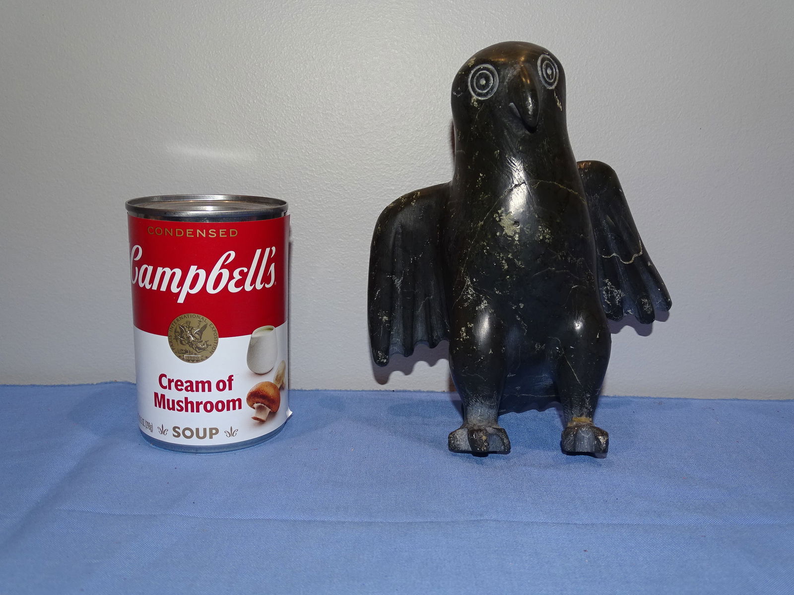 Inuit Carved Stone Bird Statue (1 of 8)