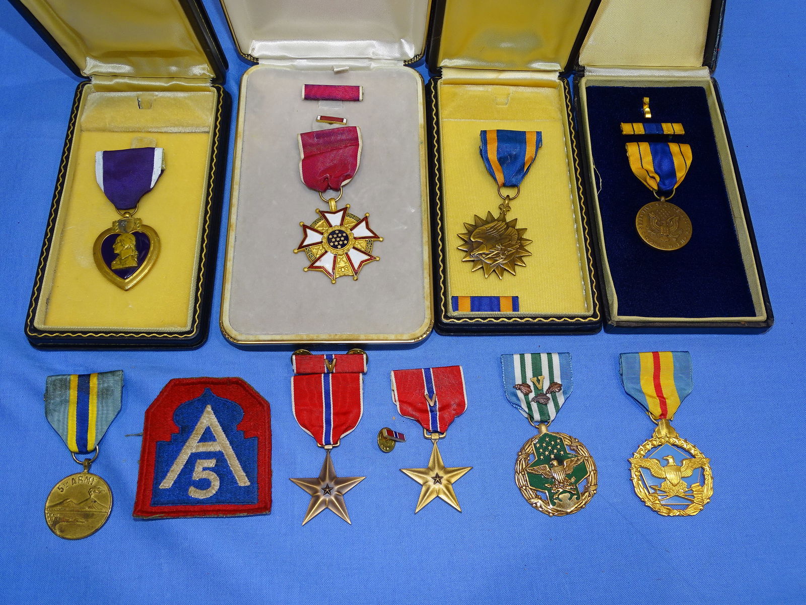 Multi-Conflict / Era U.S. Medal Lot (1 of 10)