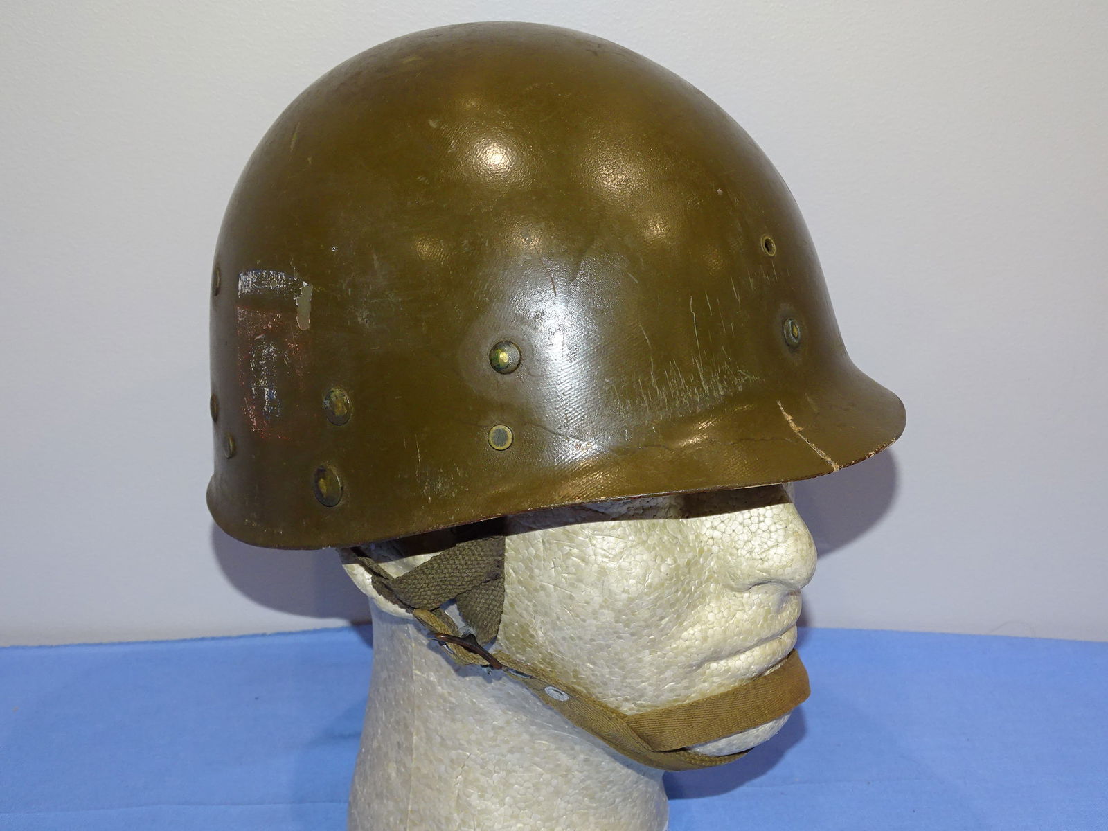 WWII-Korean War Era M1 Helmet, 82nd Airborne, 504th Rgt Paratrooper LINER ONLY (1 of 10)