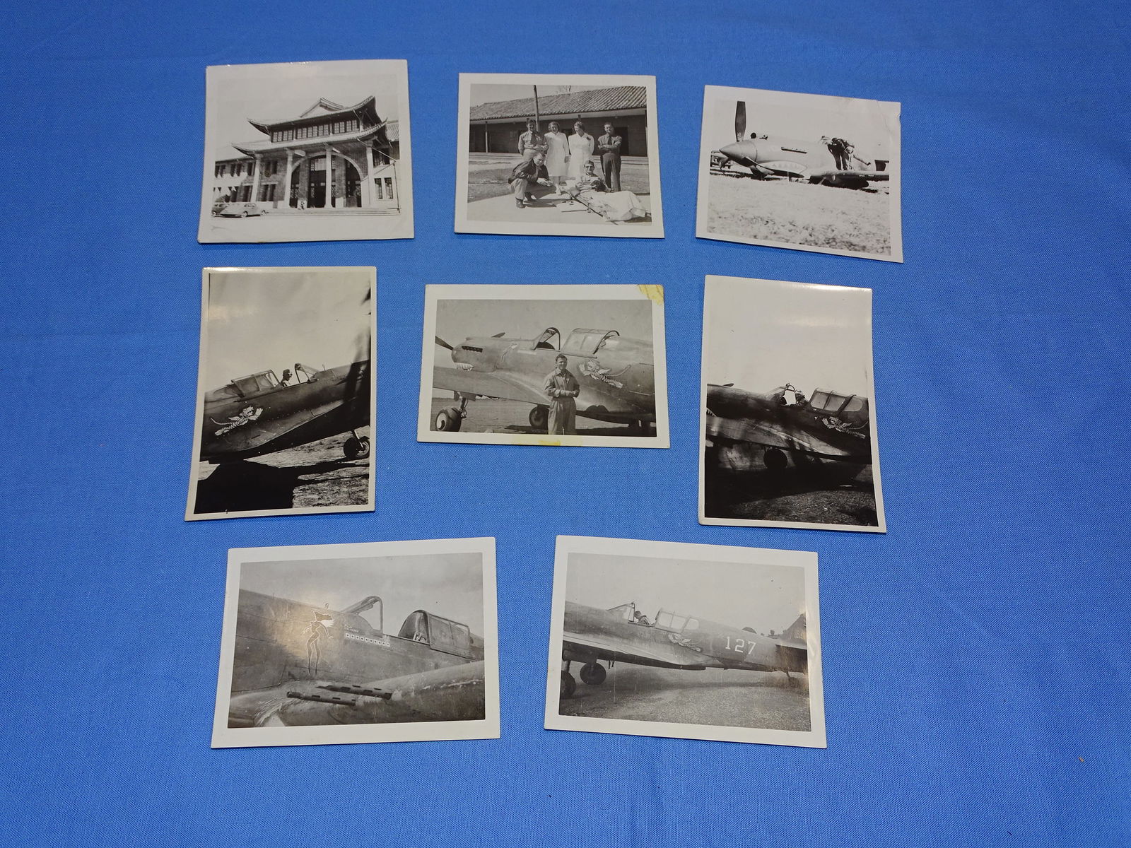 WWII Flying Tigers AVG Pilot & Aircraft Photographs, Unpublished Originals (1 of 11)
