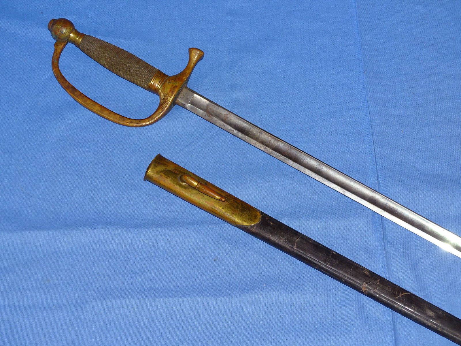 Nice Civil War Sword, Ames 1863 Dated (1 of 13)