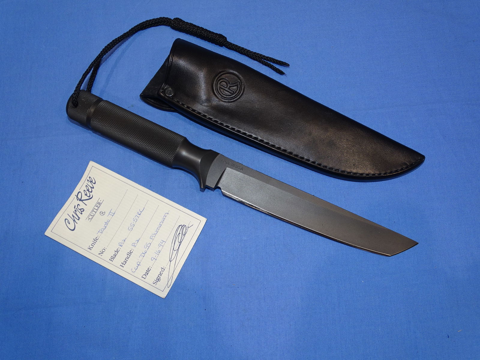 Chris Reeve Hollow Handle Tactical Fighting Knife, TANTO II (1 of 13)