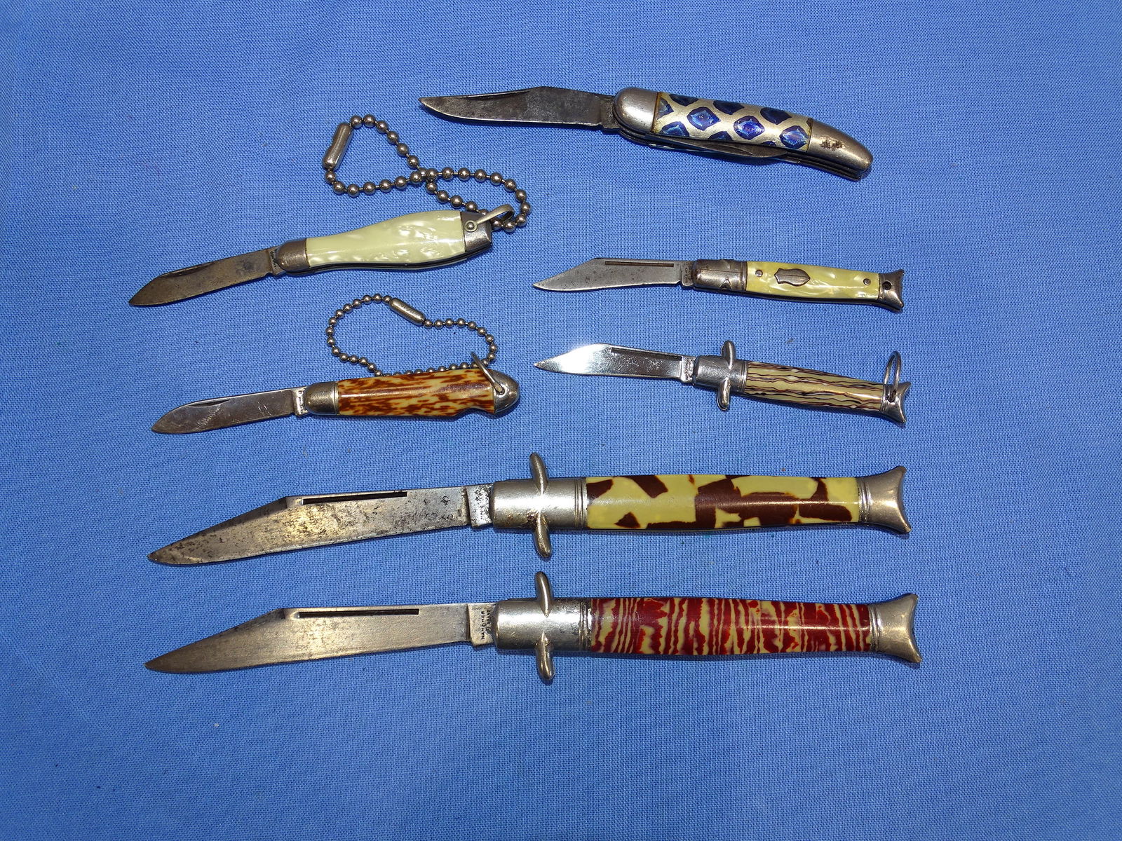 Folding Pocket Knife Lot, Vintage Various Makers (1 of 8)