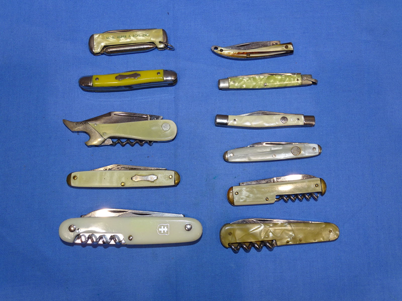 Folding Pocket Knife Lot, Vintage Various Makers (1 of 8)