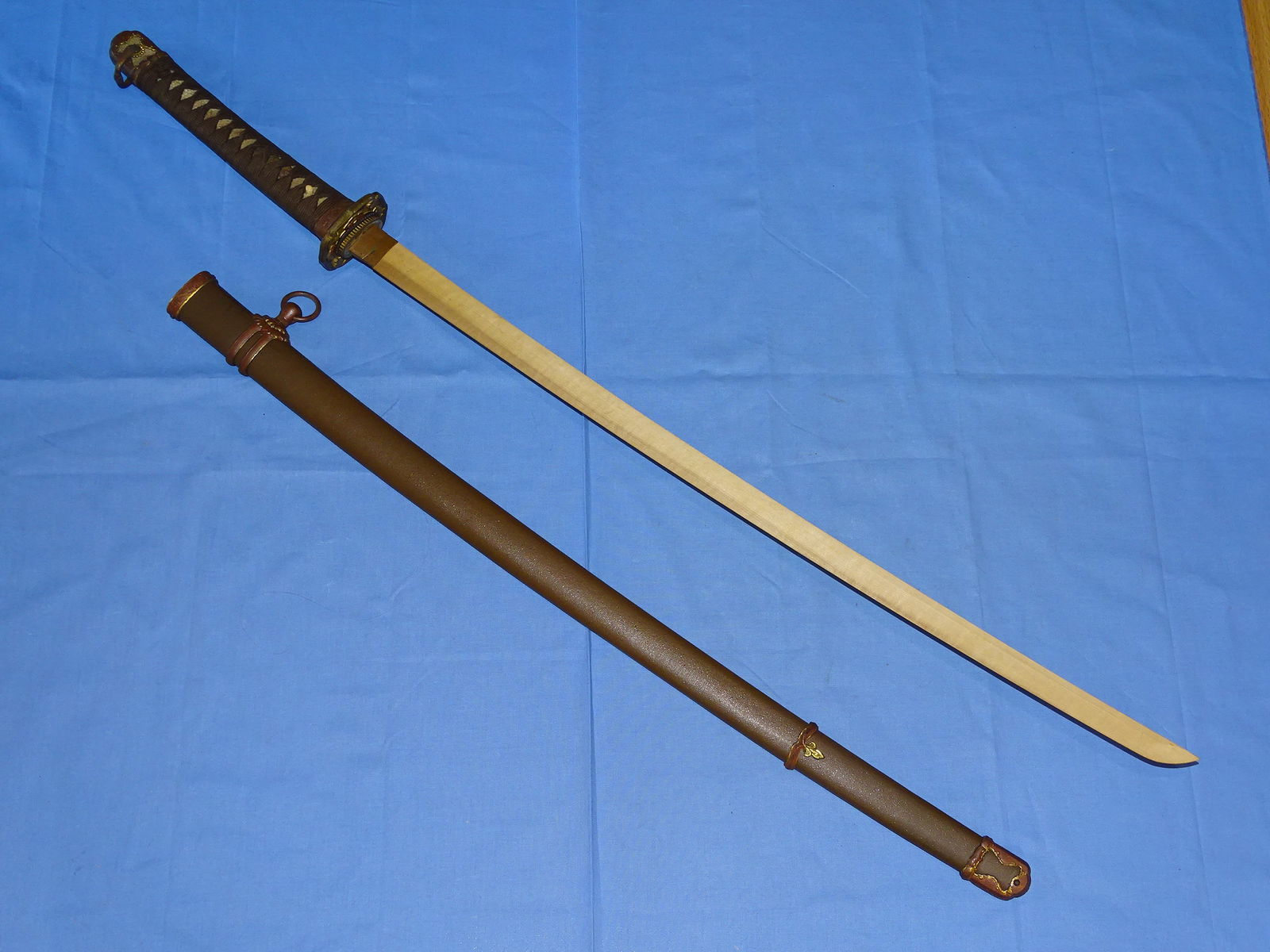 Nice WWII Japanese Shin-Gunto Sword KOSHIRAE MOUNTS ONLY (1 of 8)