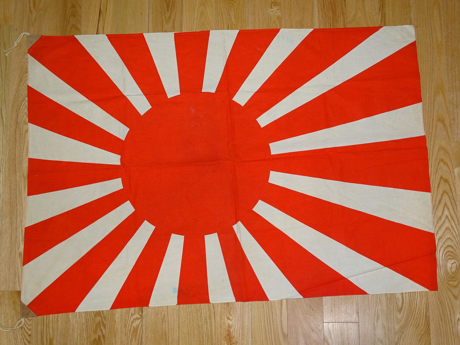 WWII Japanese IJN Navy Rising Sun War Flag 35"x49" (1 of 10)