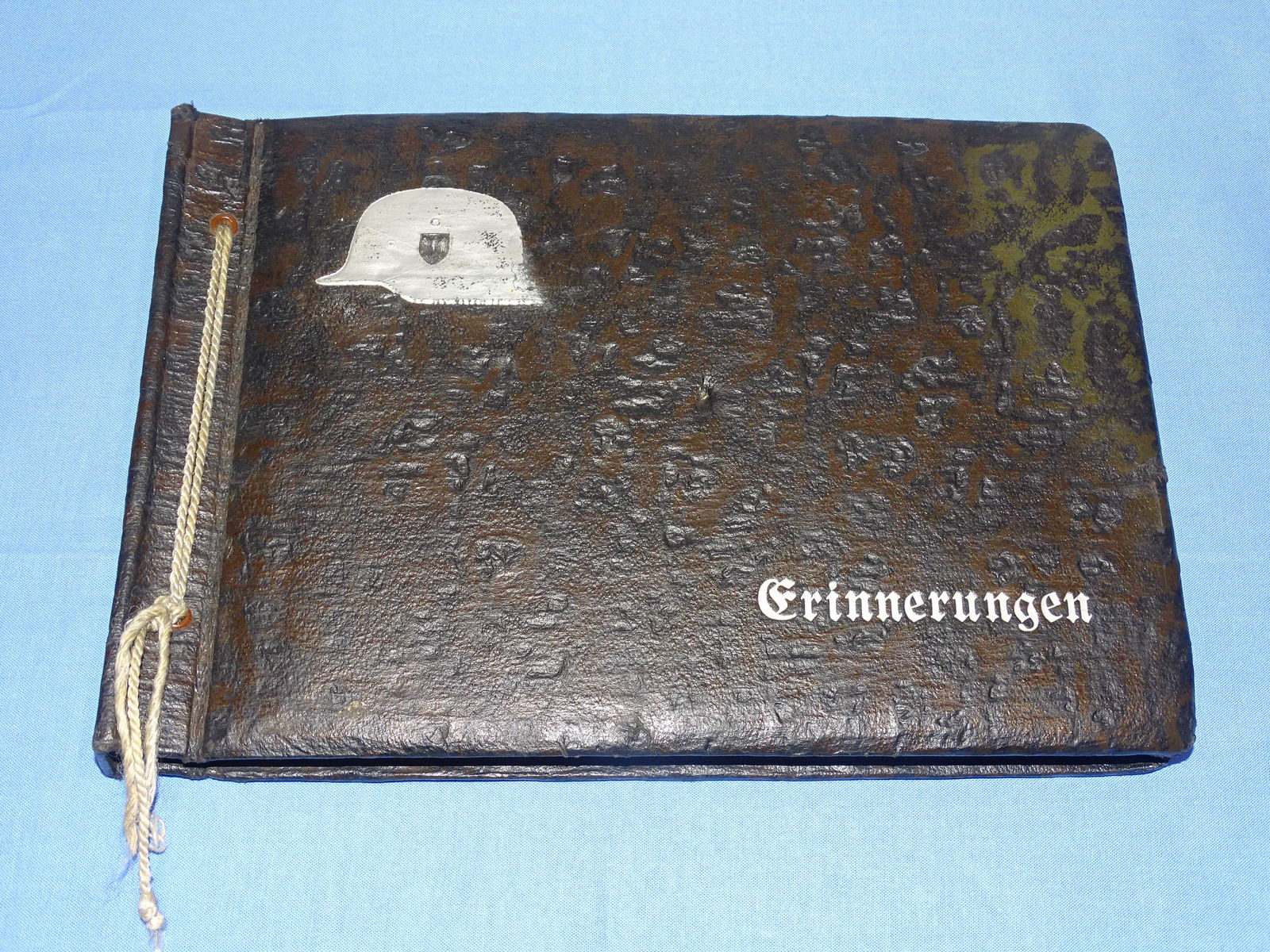 Rare WWII German SS Totenkopf Photo Album w/ 112 Pictures (1 of 20)