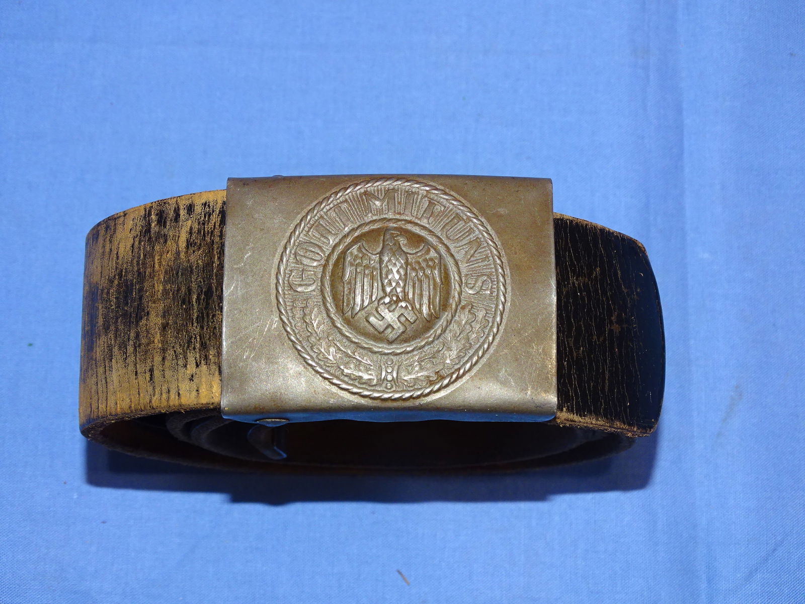 WWII German Army Heer EM Belt & Buckle Rig (1 of 8)