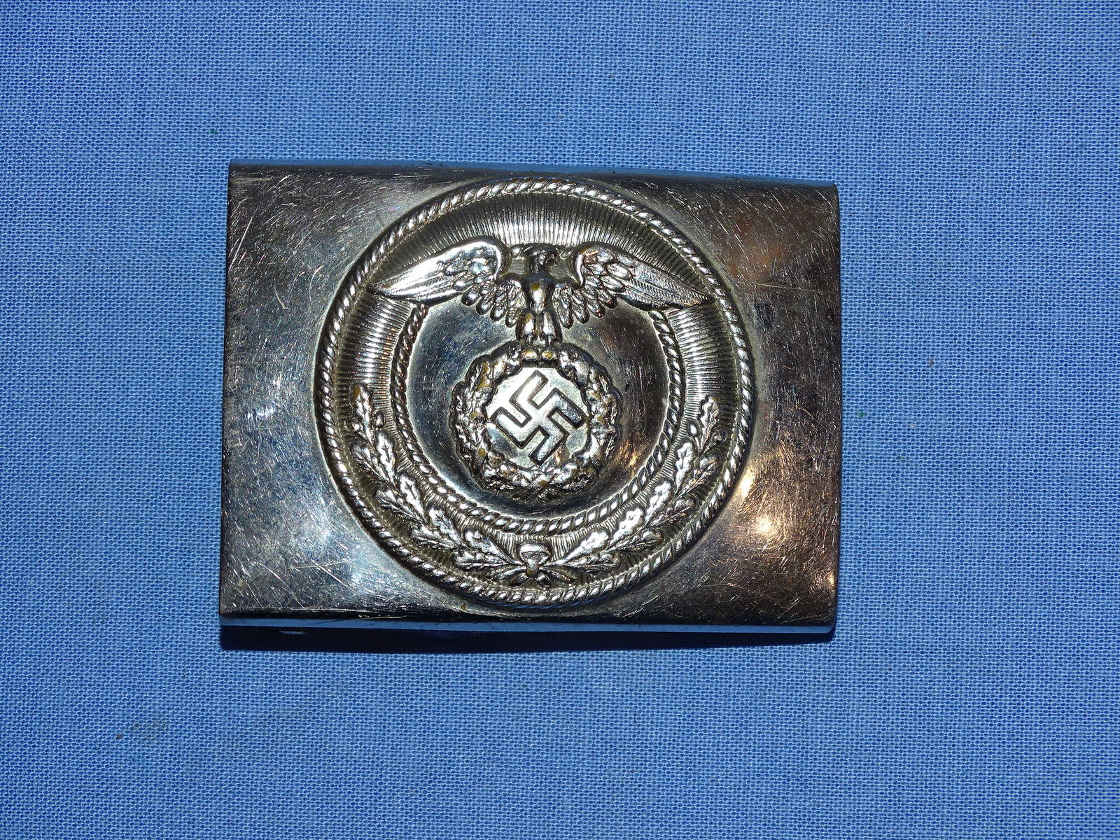 WWII German NSKK Brown Shirt Belt Buckle (1 of 2)