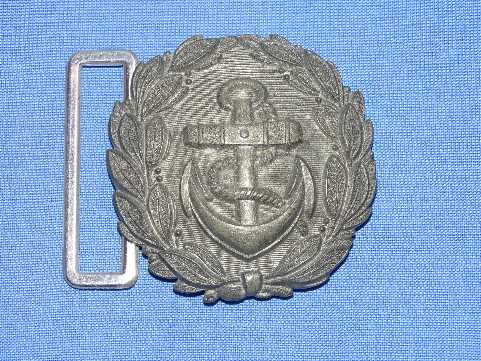 WWII German Kriegsmarine Navy ADMINISTRATIVE OFFICER Belt Buckle, FLL: NICE WWII GERMAN BELT BUCKLE.