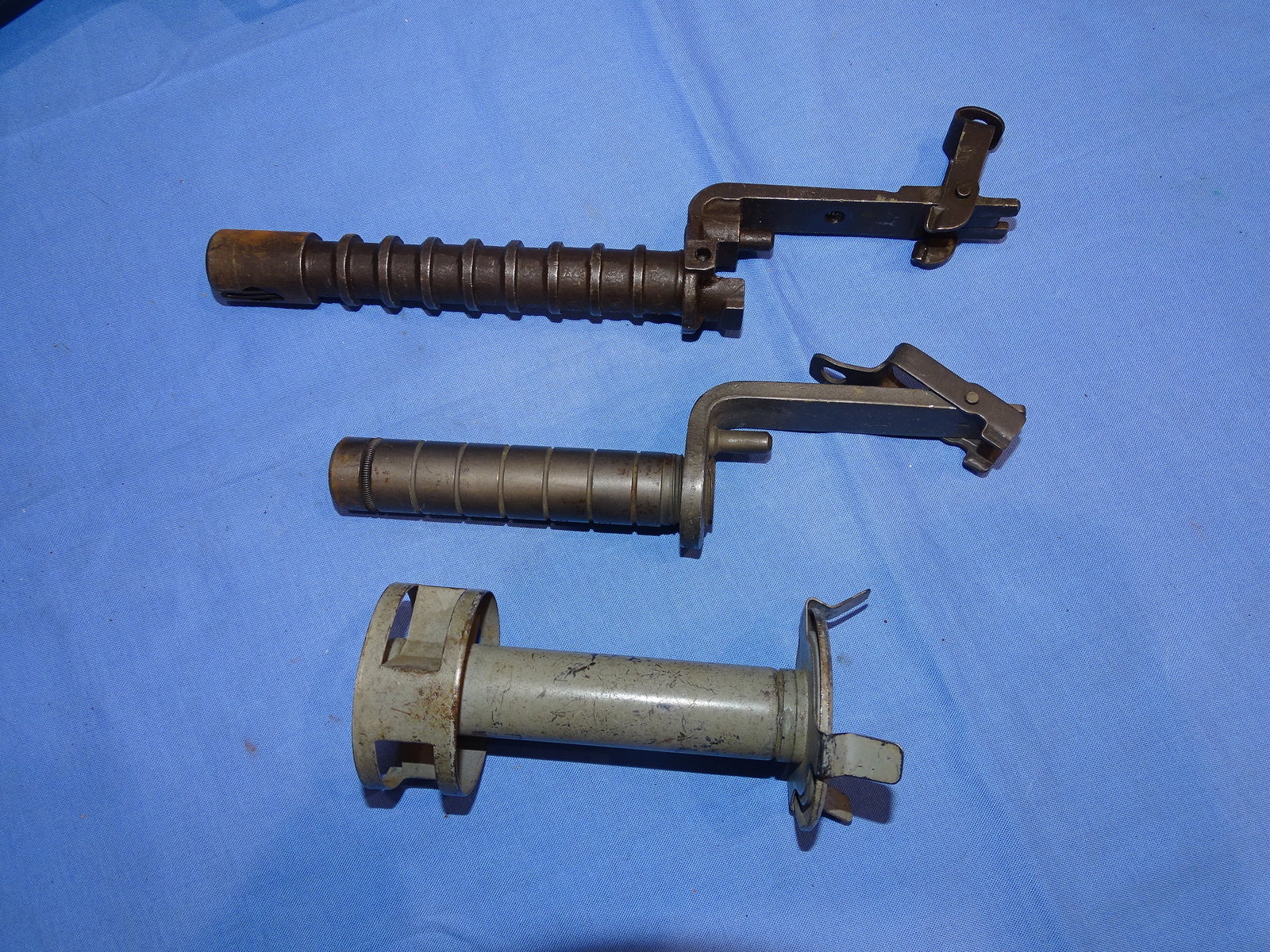 Inert / Dewat Vietnam War - WWII Era, Rifle Grenade Launcher / Parts: VIETNAM WAR TO WWII ERA RIGLE GRENADE PARTS. INERT & DEWAT. WILL NOT SHIP OUTSIDE THE U.S., NO EXCEPTIONS!