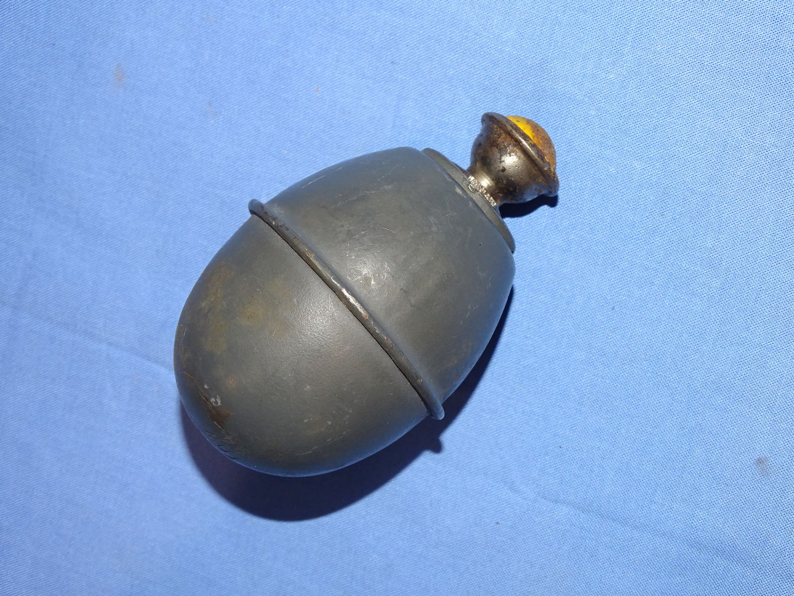 Inert / Dewat WWII German Egg Hand Grenade, fnw44 (1 of 5)