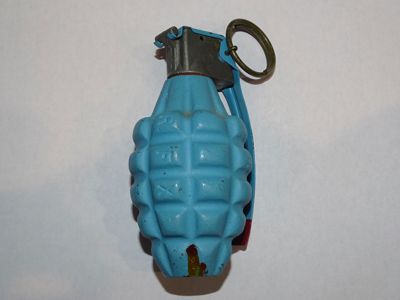 Inert / Dewat WWII U.S. Pineapple Grenade (1 of 6)