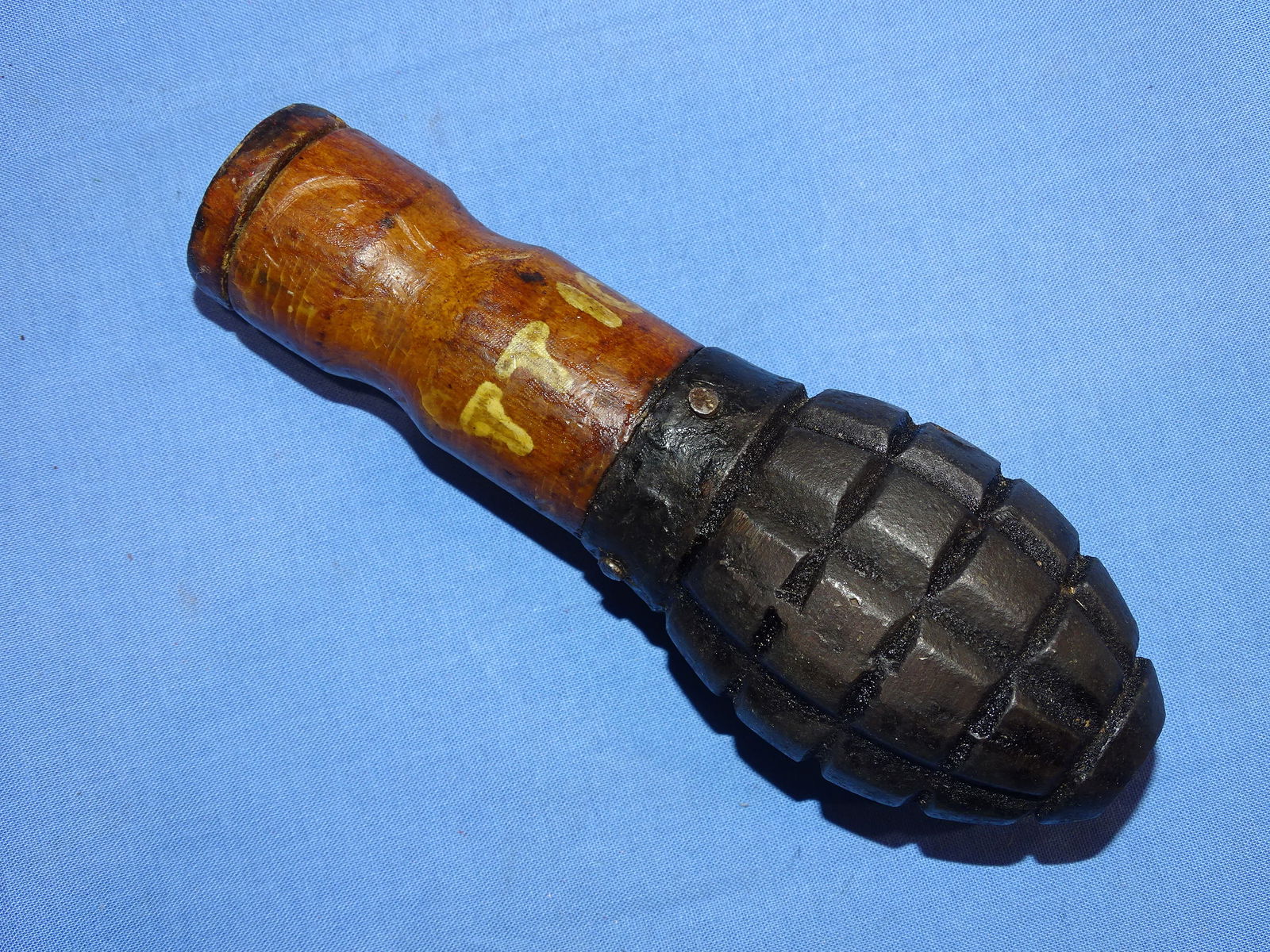 Inert / Dewat Vietnam War NVA VC Short Stick Grenade, TT-10 66B (1 of 10)