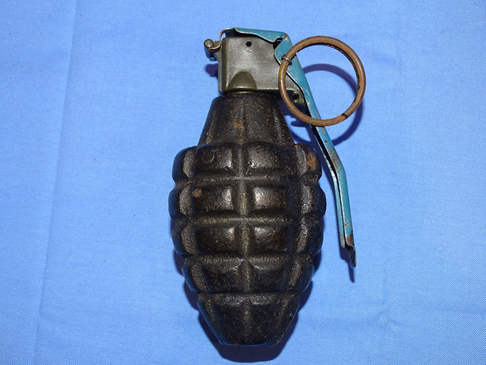 Inert / Dewat WWII U.S. Pineapple Hand Grenade (1 of 5)