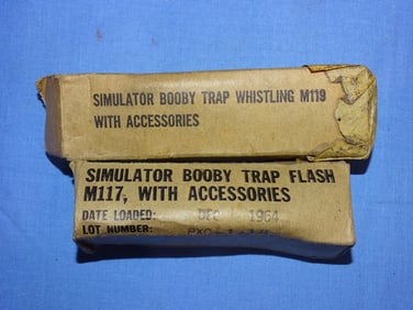 Inert / Dewat Vietnam War Era, Simulator / Booby Trap, M117 & M119