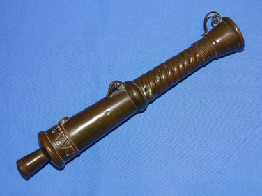 Interesting Middle Eastern Bronze / Brass Hand Cannon