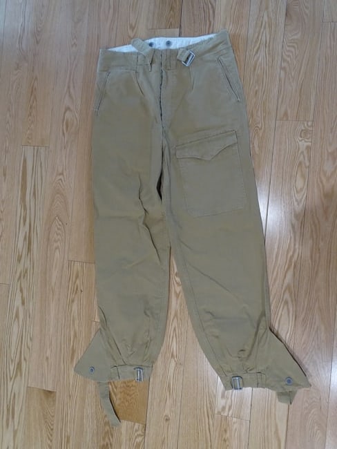 WWII German Paratrooper Fallschirmjaeger Tropical Pants (1 of 11)