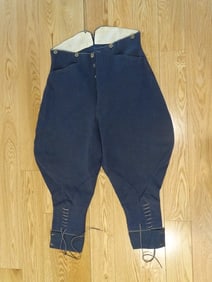 WWII German Luftwaffe Blue Wool Pants