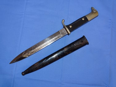 WWII German Parade Dress Bayonet w/ Etched Blade