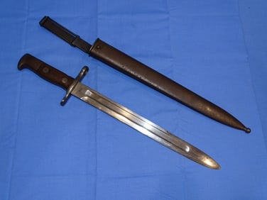 Spanish American War Span-Am 1898 Dated Krag Bayonet