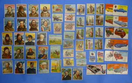 Vintage Non-Sports Tobacco Cigarette Card Lot, 1909-1952