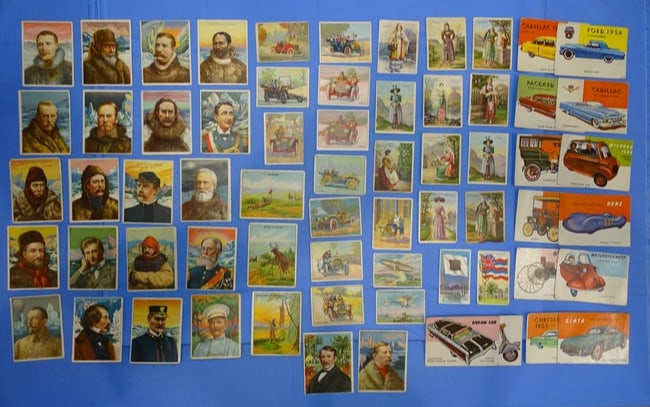 Vintage Non-Sports Tobacco Cigarette Card Lot, 1909-1952 (1 of 15)