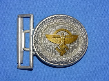 WWII German Nazi Third Reich Belt Buckle, NSFK