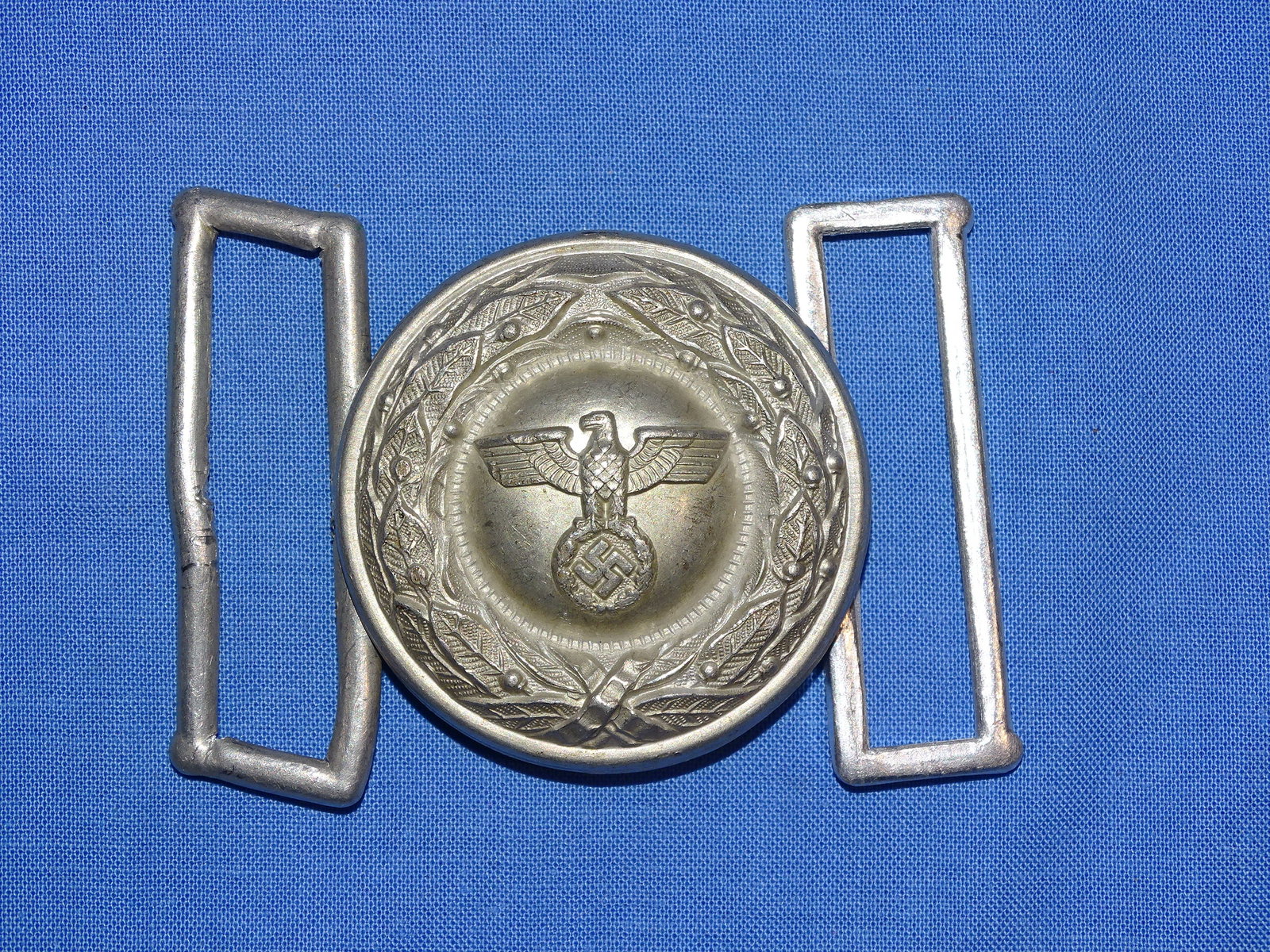 WWII German Nazi Third Reich Belt Buckle, JUSTICE / PRISON OFFICIAL: NICE WWII GERMAN BELT BUCKLE