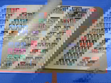 WWII German Nazi Third Reich Stamp Collection, Many Hundreds