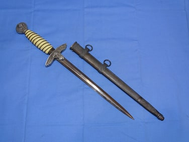 WWII German Nazi Luftwaffe 2nd Model Officer's Dagger, Alcoso