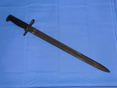 Minty WWI M1905 SA Springfield Armory 16" Bayonet, 1913 Dated, No Scabbard
