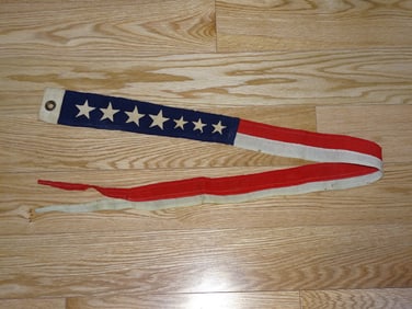 U.S.Navy Nautical 7 Star Commissioning Pennant Flag
