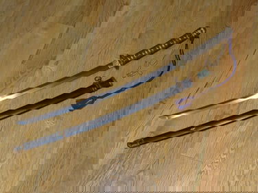 Superb WWII Japanese Gendaito by Yasukuni Shrine Sword Smith Yasuhiro/Kunimori w GI Bringback Papers