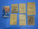 WWII Field Manual Technical Booklet Lot, Camoflage of Vehicles, Combat in Towns, First Aid