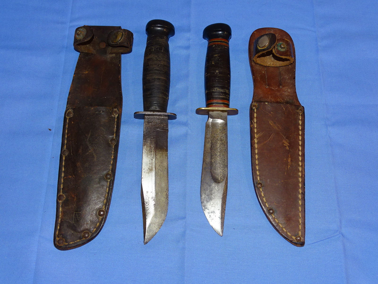 Fixed Blade Knife, WWII Fighting Knives, Marbles & Camillus (1 of 9)