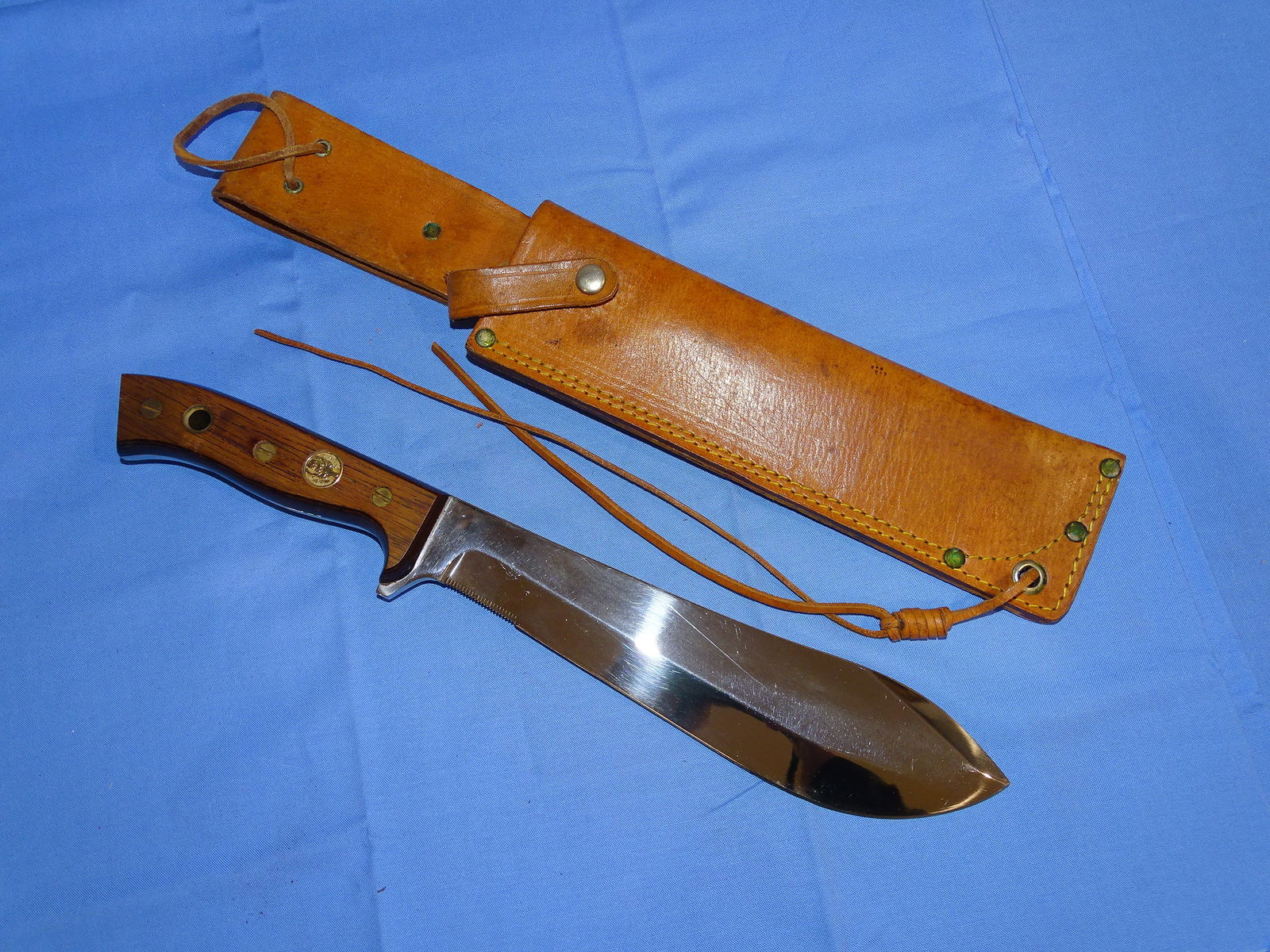 Fixed Blade Knife, MUELA Inox Huge Camp Knife (1 of 8)