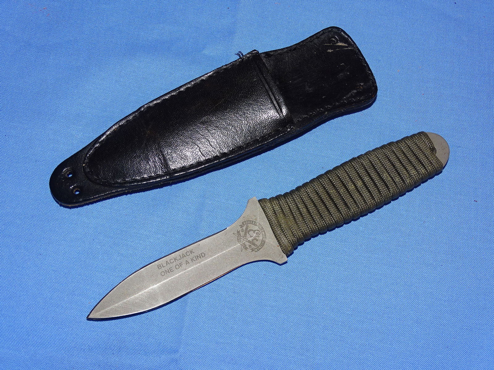 Fixed Blade Knife, John EK Boot Knife, BLACKJACK (1 of 8)