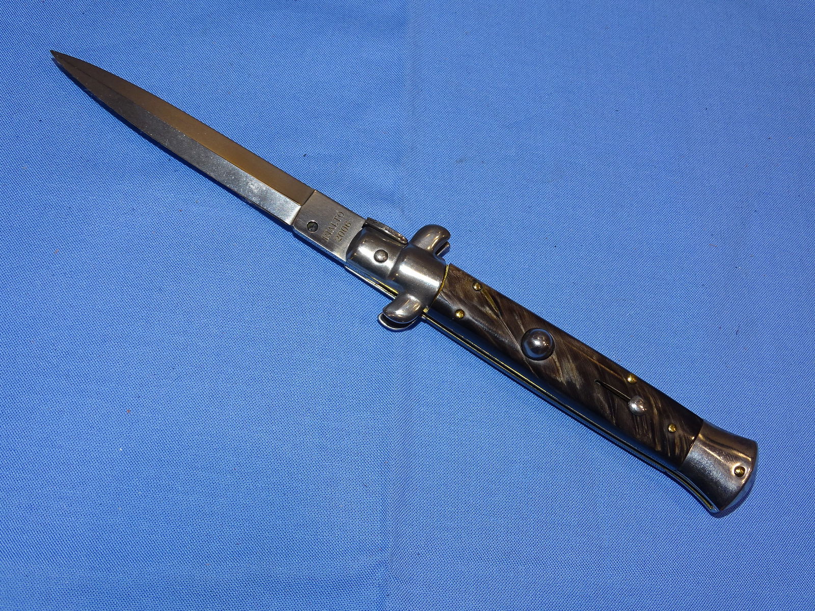 Italy Italian STILETTO Switchblade Automatic Knife, RIALTO 2006 (1 of 6)