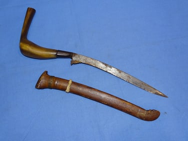 Vintage WWII GI Bringback, Filipino Moro Knife