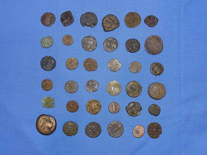 36 Coin Lot of Ancient ROMAN Empire Coins: NICE LOT OF ANCIENT ROMAN COINS.