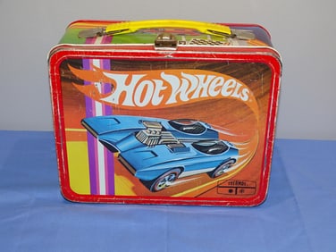 Vintage Lunch Box, 1969 Mattel Hotwheels