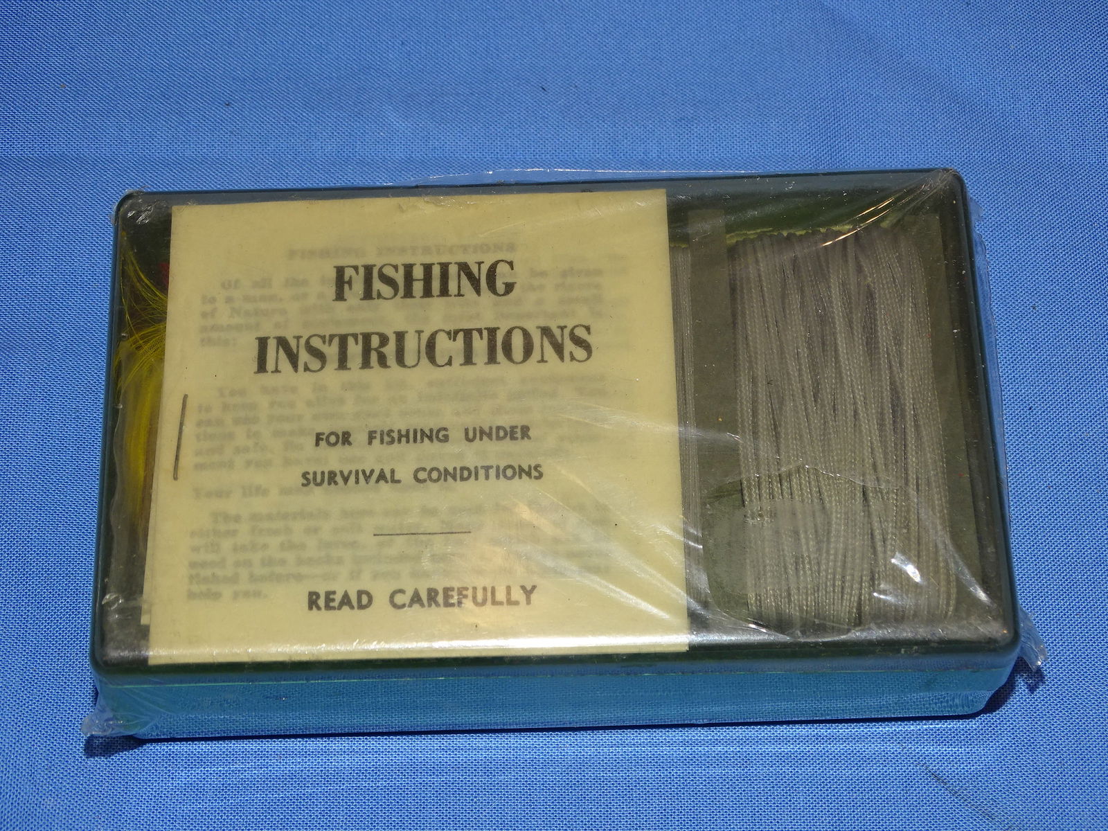 MIL-SPEC Army / Air Force Survival Fishing Kit, Still Sealed (1 of 4)