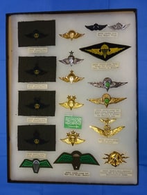 Airborne Paratrooper Wing, Patch Insignia Lot, SAUDI ARABIA