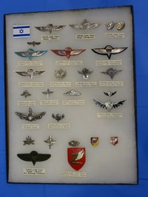 Airborne Paratrooper Wing, Patch Insignia Lot, ISRAEL