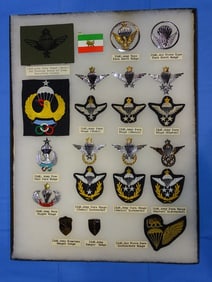Airborne Paratrooper Wings, Patch Insignia Lot, IRAN