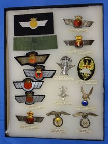 Airborne Paratrooper Wings, Patch Insignia Lot, SPAIN