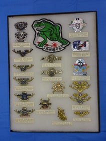 Airborne Paratrooper Wings, Patch Insignia Lot, NATIONALIST CHINA, CHINESE